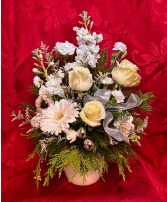 Pure White Fresh flowers done in perfect whiye