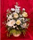 Pure White Fresh flowers done in perfect whiye