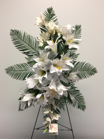 Pure White Memorial Day Flowers