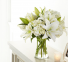 Purely Elegant  Fresh arrangement in a vase 
