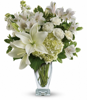 Purest Love Bouquet All-Around Floral Arrangement
