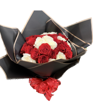 Purest Sincerity  Hand Wrapped Bouquet
