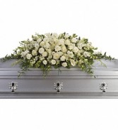 Purity and Peace Casket Spray Casket Spray