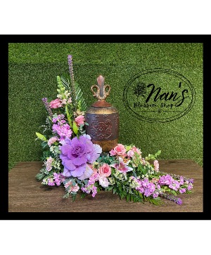 Purple and Pinks Urn Arrangement  