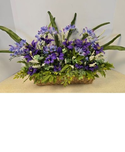 Purple Basket NFS-PERM32 ARTIFICIAL (SILK)
