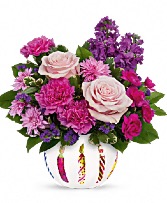 Purple Birthday Bouquet 
