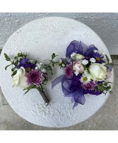 Matching Corsage & Boutonniere Designer's Choice Corsage & Boutonniere