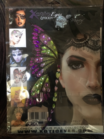 Purple butterfly Ear wings