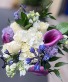 Purple Calla Lily & Hydrangea  Bouquet 