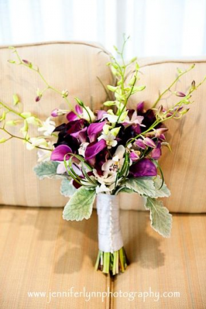 Purple Callas Bouquet 