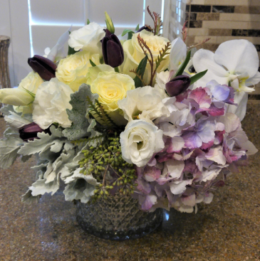 Purple Charm Flower Arrangement