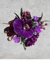 Purple  Corsage