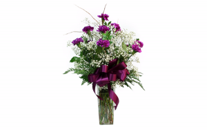 Purple creation - 407 Vase Arrangement 