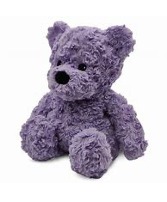 Purple Curly Bear  Warmies