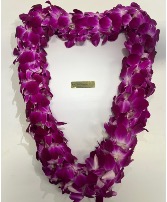 Purple Double Orchid Lei Orchid 