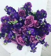 Purple Dream Lush Purple bouquet