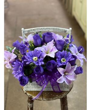 Purple Dream Silk Arrangemenr