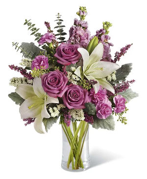 Purple Elegance Bouquet