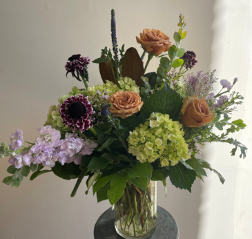  Garden allure Vase Arrangement in Northport, NY | Hengstenberg's Florist