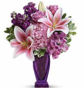 Purple Grace Vase colour will be subbed for BLUE 