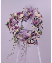 Purple Heart Easel 