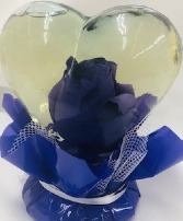 Purple Heart Globe 