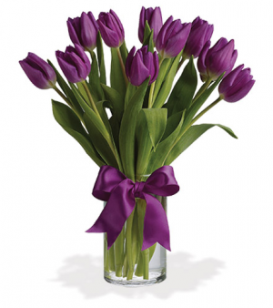 My Queen Tulips Vase