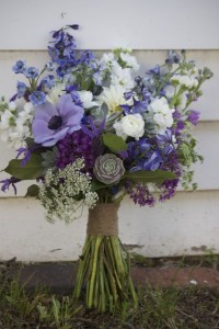 Purple Hues  Hand Gathered Bouquet