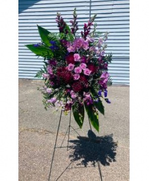 Purple & Lavender Spray Arrangement  