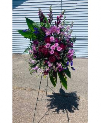 Purple & Lavender Spray Arrangement