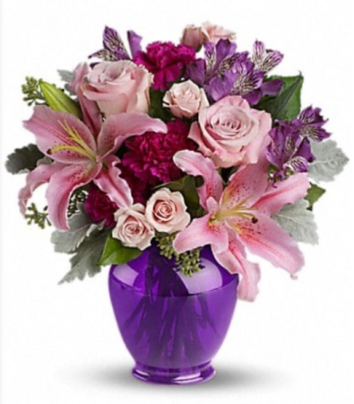 Purple & Lavender Vase