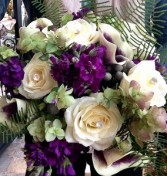 Purple Majesty Bridal Bouquet