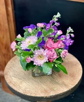 Purple Medley Flower Arrangement