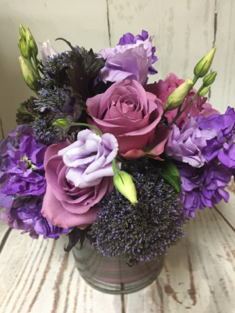 Purple Moments  in Easton, CT | Felicia's Fleurs