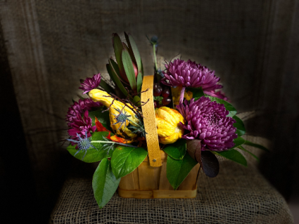 Purple Mum basket