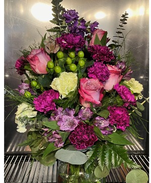 Purple Notions vase
