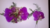 Purple Orchid Corsage 