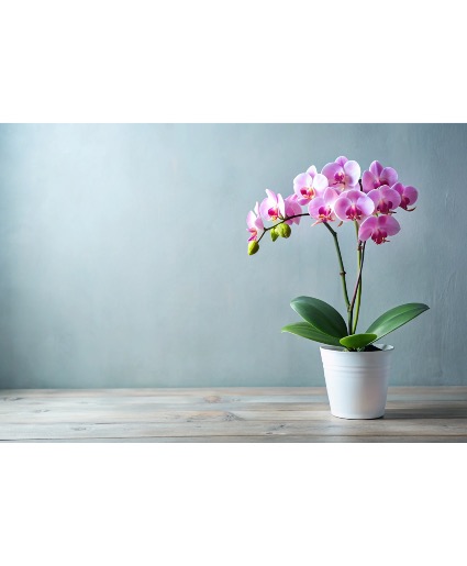 Purple Orchid Floweringplant