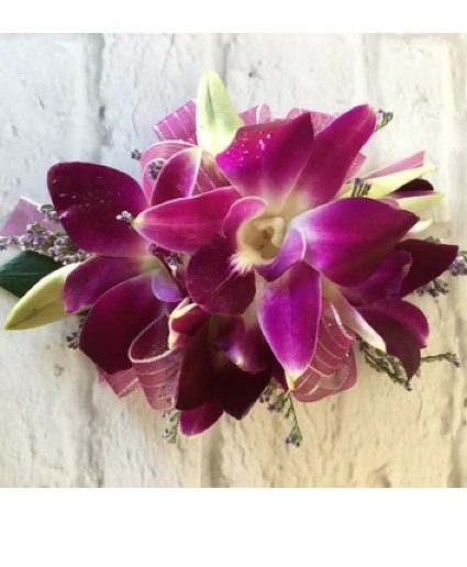 Purple Elegant Orchid  Prom Hairpiece 
