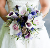 Purple Paradise Bridal Bouquet