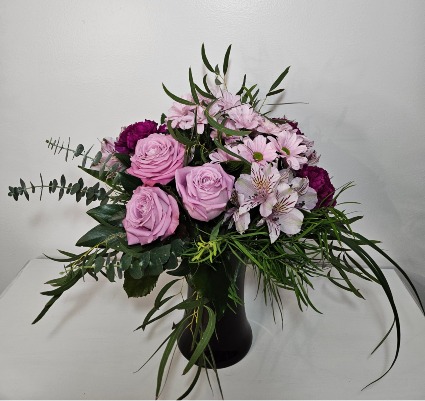 Purple Passion Bohemian arrangement