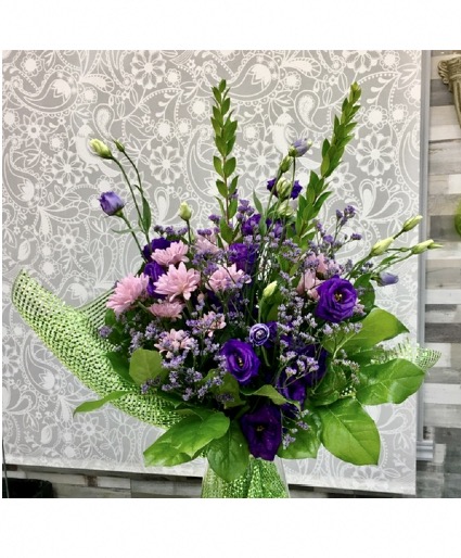 Purple Passion Bouquet  No Vase 