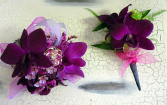 Purple Passion Corsage and bout