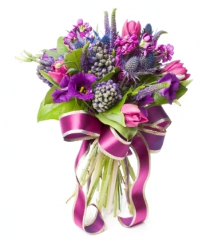 Purple Passion Mix Bouquet