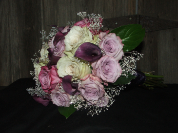 Purple Passion Wedding Flowers in Herndon, PA | BITTERSWEET DESIGNS BY LORRIE
