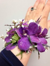 Purple Passion Wrist corsage