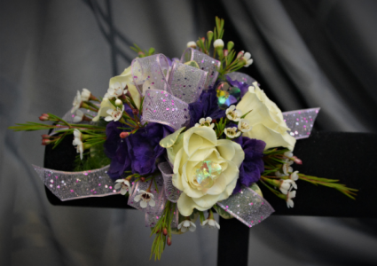 PURPLE PASSION CORSAGE IN STORE PICK UP ONLY  WRIST CORSAGE