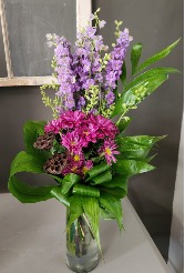 Purple Penosh  Vase Arrangement