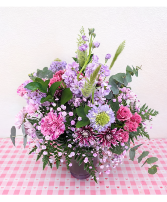 Purple Petal Confetti Valentine's Special Bouquet