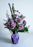 Purple Pizzazz Vase Arrangement 